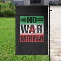 No War With Iran Garden Flag Freedom For Iranians Vintage Iran Flag