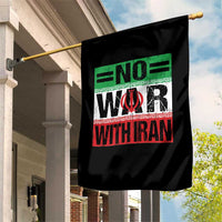 No War With Iran Garden Flag Freedom For Iranians Vintage Iran Flag