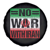 No War With Iran Spare Tire Cover Freedom For Iranians Vintage Iran Flag
