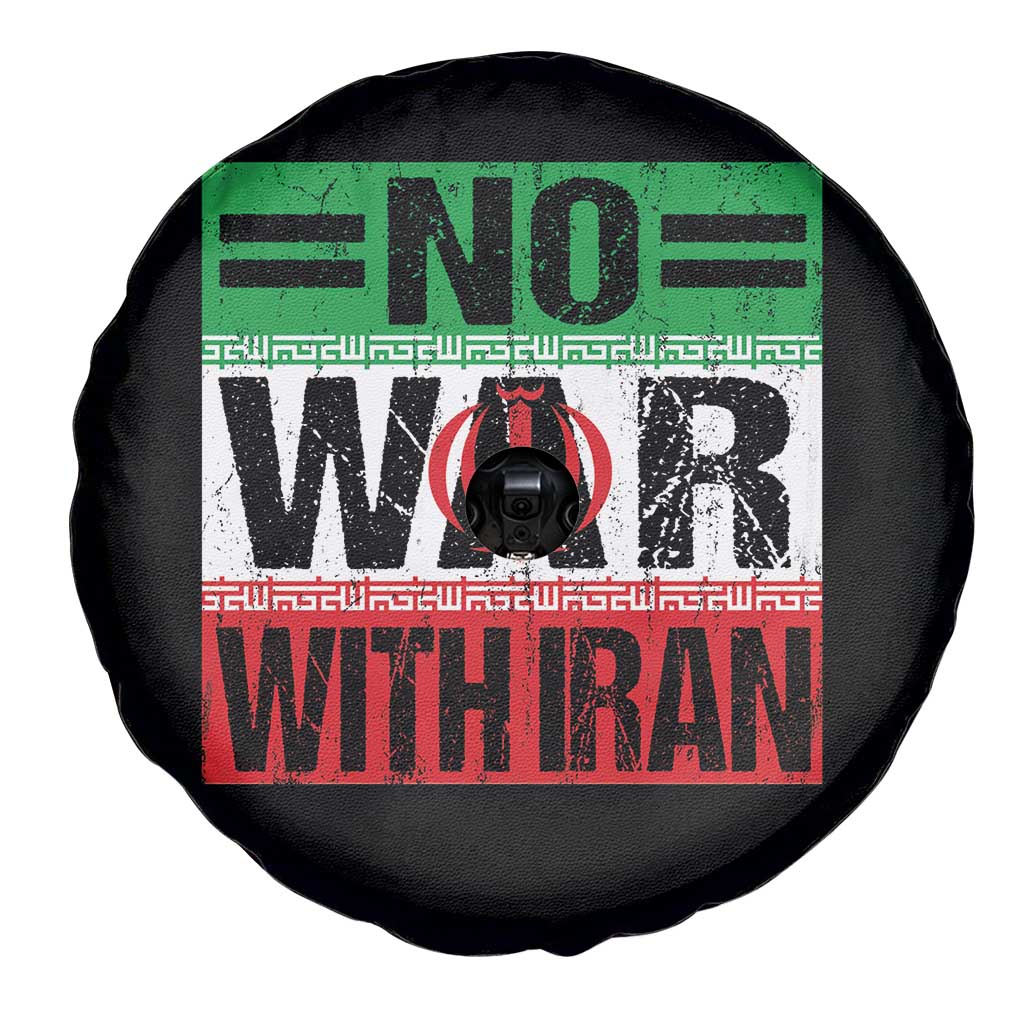 No War With Iran Spare Tire Cover Freedom For Iranians Vintage Iran Flag