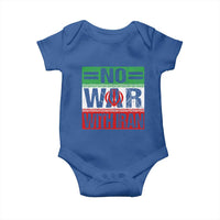 No War With Iran Baby Onesie Freedom For Iranians Vintage Iran Flag