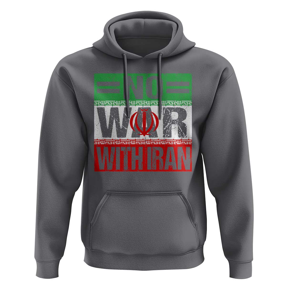 No War With Iran Hoodie Freedom For Iranians Vintage Iran Flag