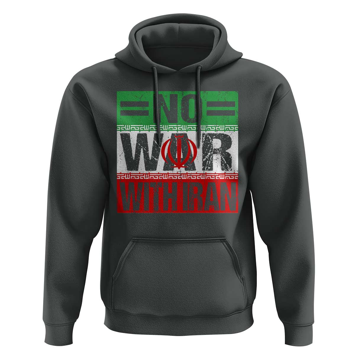 No War With Iran Hoodie Freedom For Iranians Vintage Iran Flag