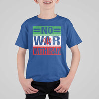 No War With Iran T Shirt For Kid Freedom For Iranians Vintage Iran Flag