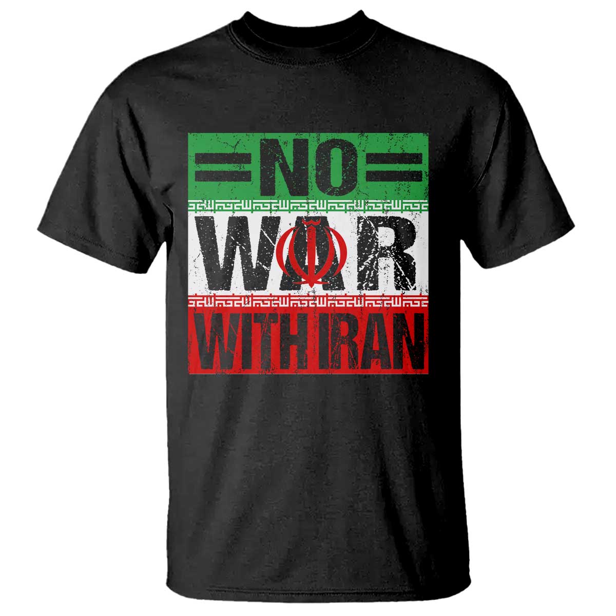 No War With Iran T Shirt Freedom For Iranians Vintage Iran Flag