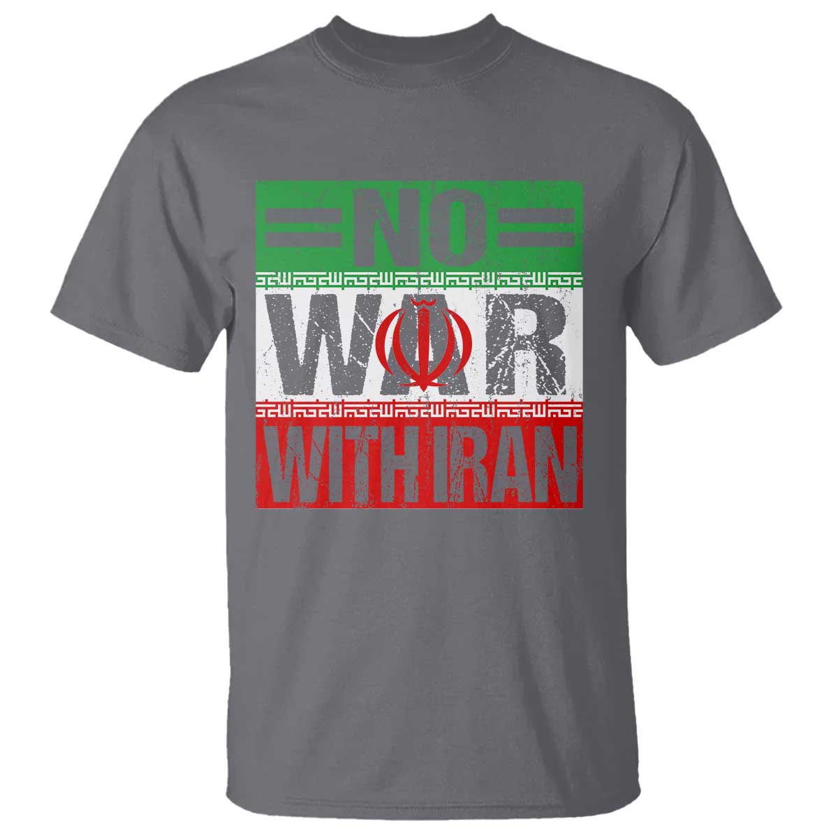 No War With Iran T Shirt Freedom For Iranians Vintage Iran Flag