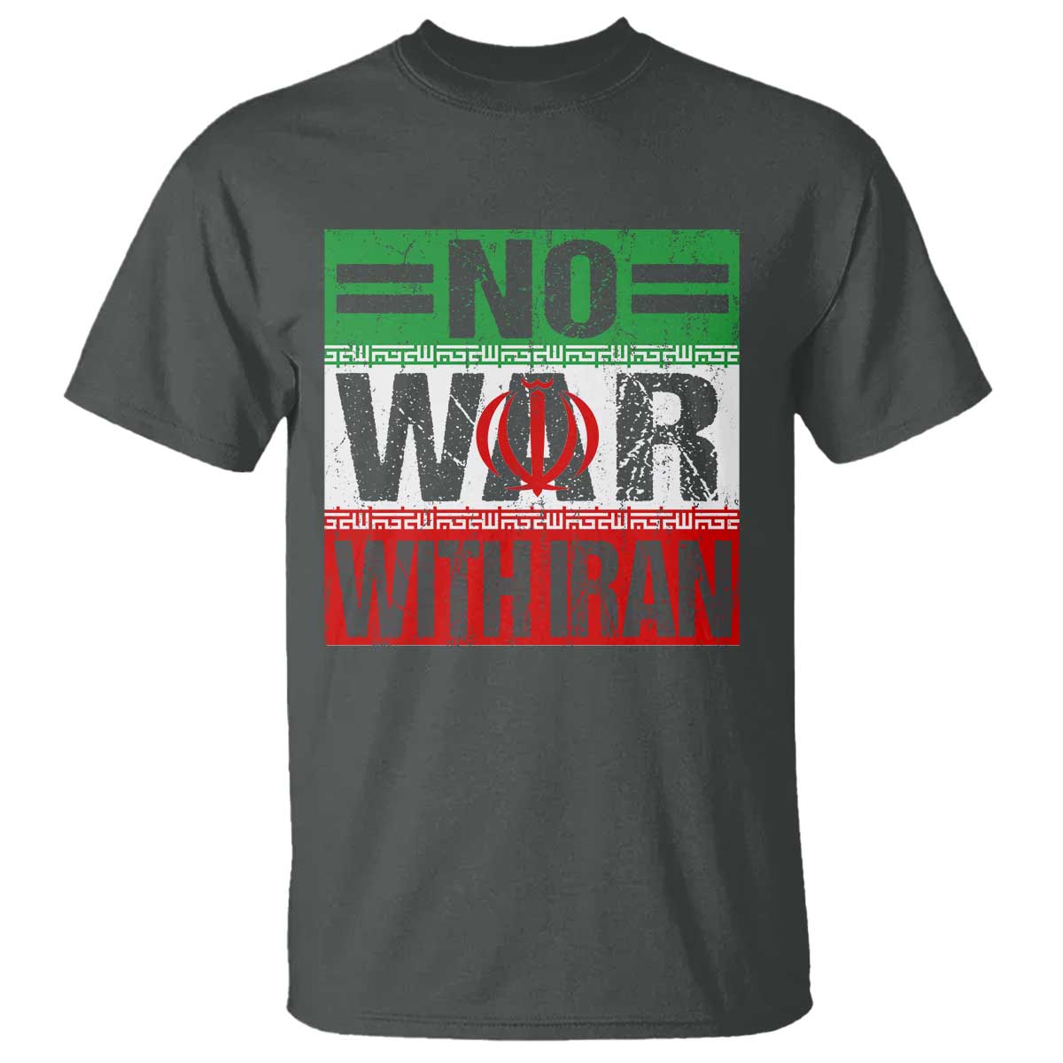 No War With Iran T Shirt Freedom For Iranians Vintage Iran Flag