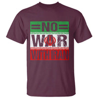 No War With Iran T Shirt Freedom For Iranians Vintage Iran Flag