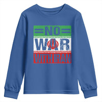 No War With Iran Youth Sweatshirt Freedom For Iranians Vintage Iran Flag