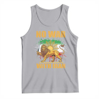 No War With Iran Tank Top Iran Flag Lion And Sun Persian Pride