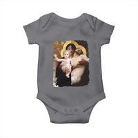 Jesus Christ and Mother Mary William Adolphe Bouguereau Art Baby Onesie