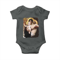 Jesus Christ and Mother Mary William Adolphe Bouguereau Art Baby Onesie