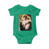Jesus Christ and Mother Mary William Adolphe Bouguereau Art Baby Onesie