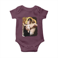 Jesus Christ and Mother Mary William Adolphe Bouguereau Art Baby Onesie