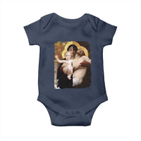 Jesus Christ and Mother Mary William Adolphe Bouguereau Art Baby Onesie