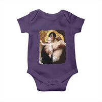 Jesus Christ and Mother Mary William Adolphe Bouguereau Art Baby Onesie