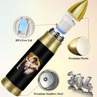 Jesus Christ and Mother Mary William Adolphe Bouguereau Art Bullet Tumbler