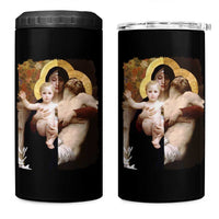 Jesus Christ and Mother Mary William Adolphe Bouguereau Art 4 in 1 Can Cooler Tumbler