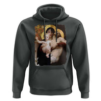 Jesus Christ and Mother Mary William Adolphe Bouguereau Art Hoodie