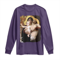Jesus Christ and Mother Mary William Adolphe Bouguereau Art Long Sleeve Shirt