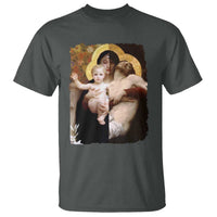Jesus Christ and Mother Mary William Adolphe Bouguereau Art T Shirt