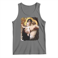 Jesus Christ and Mother Mary William Adolphe Bouguereau Art Tank Top