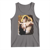 Jesus Christ and Mother Mary William Adolphe Bouguereau Art Tank Top