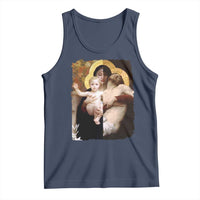 Jesus Christ and Mother Mary William Adolphe Bouguereau Art Tank Top