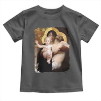 Jesus Christ and Mother Mary William Adolphe Bouguereau Art Toddler T Shirt