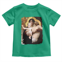 Jesus Christ and Mother Mary William Adolphe Bouguereau Art Toddler T Shirt