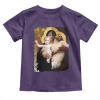 Jesus Christ and Mother Mary William Adolphe Bouguereau Art Toddler T Shirt