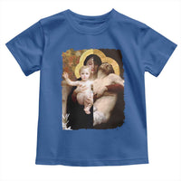 Jesus Christ and Mother Mary William Adolphe Bouguereau Art Toddler T Shirt