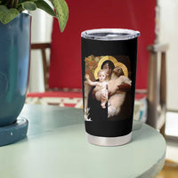 Jesus Christ and Mother Mary William Adolphe Bouguereau Art Tumbler Cup