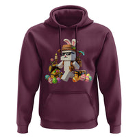 Funny Easter Day Bunny Miner Egg Video Game Hoodie