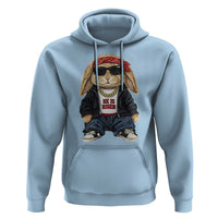 Hip Hop Easter Bunny He is Risen Jesus Religious Christian Hoodie