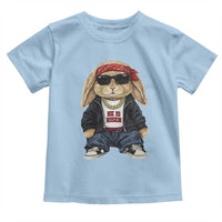 Hip Hop Easter Bunny He is Risen Jesus Religious Christian Toddler T Shirt