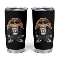 Hip Hop Easter Bunny He is Risen Jesus Religious Christian Tumbler Cup