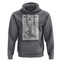 Jesus and St Mary Magdalene At The Cross Hoodie Vintage Catholic Lent