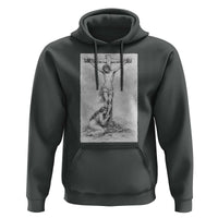 Jesus and St Mary Magdalene At The Cross Hoodie Vintage Catholic Lent