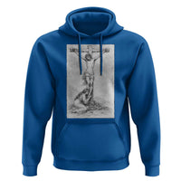Jesus and St Mary Magdalene At The Cross Hoodie Vintage Catholic Lent
