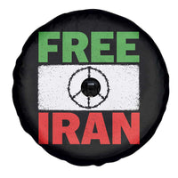 Free Iran Spare Tire Cover Stop War Barbed Wire Peace Sign