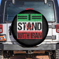 I Stand With Iran Spare Tire Cover Iranian People Freedom Protest