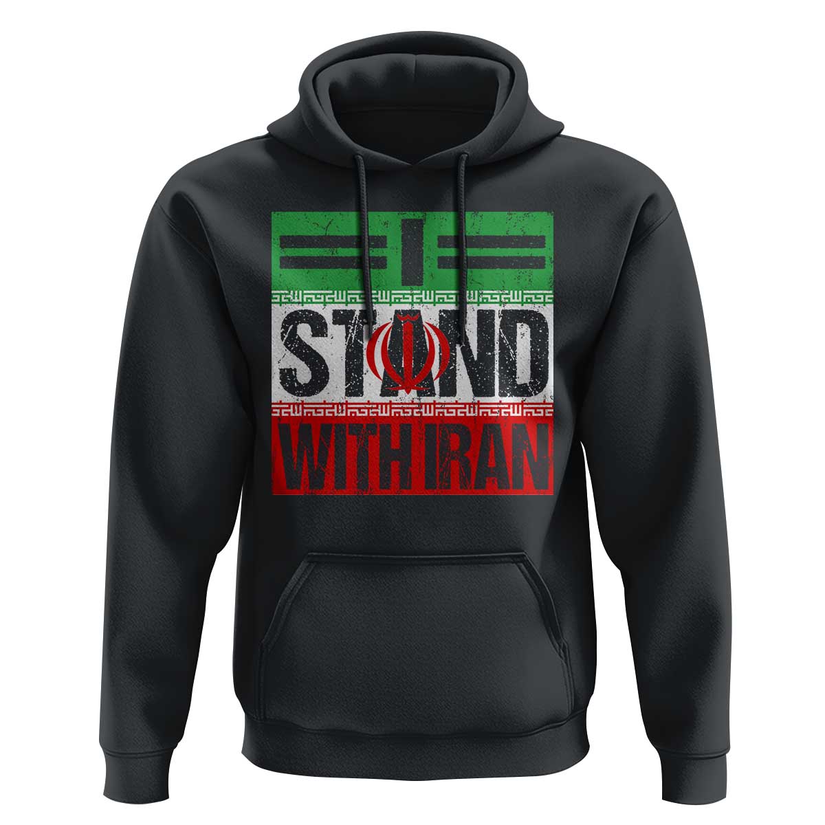 I Stand With Iran Hoodie Iranian People Freedom Protest