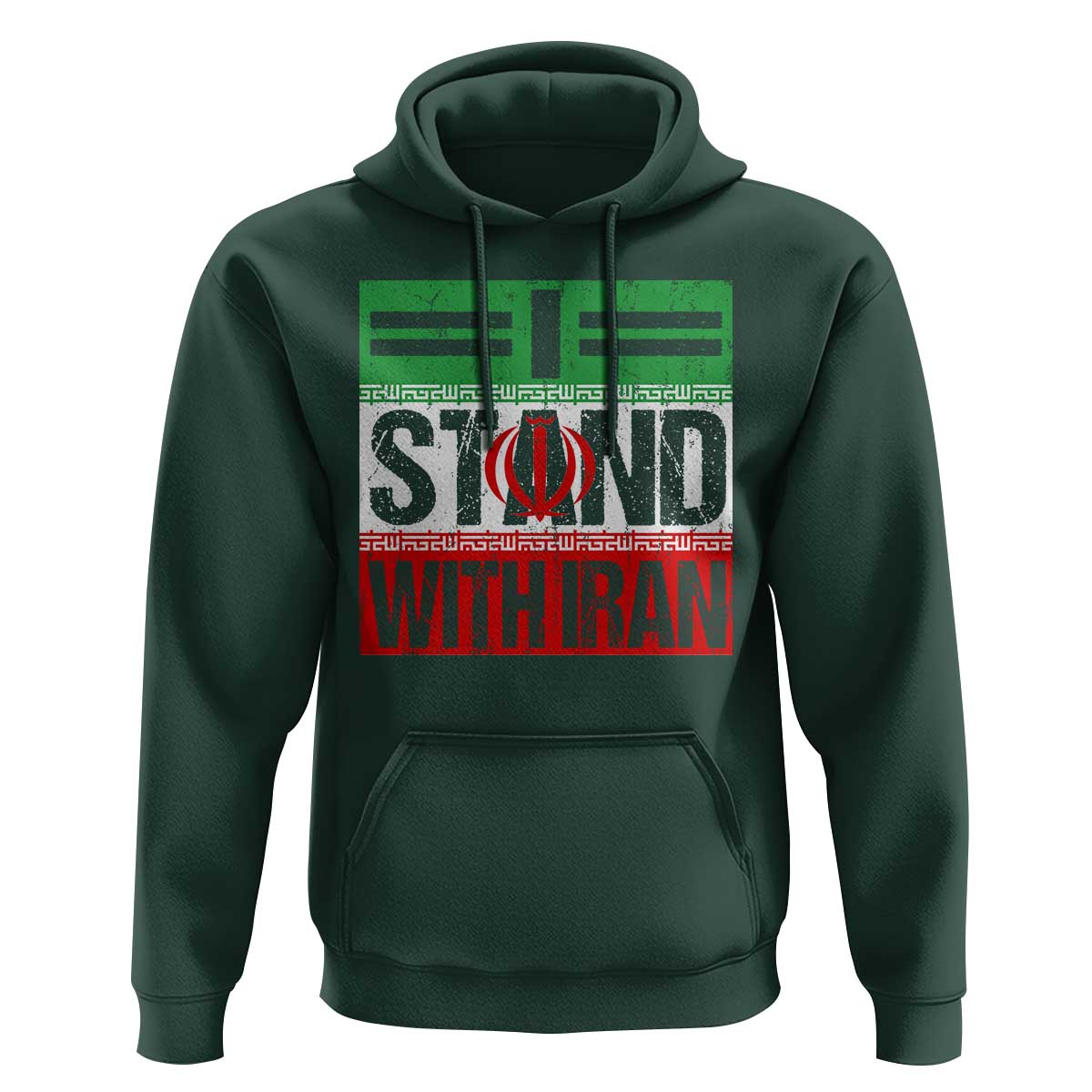 I Stand With Iran Hoodie Iranian People Freedom Protest
