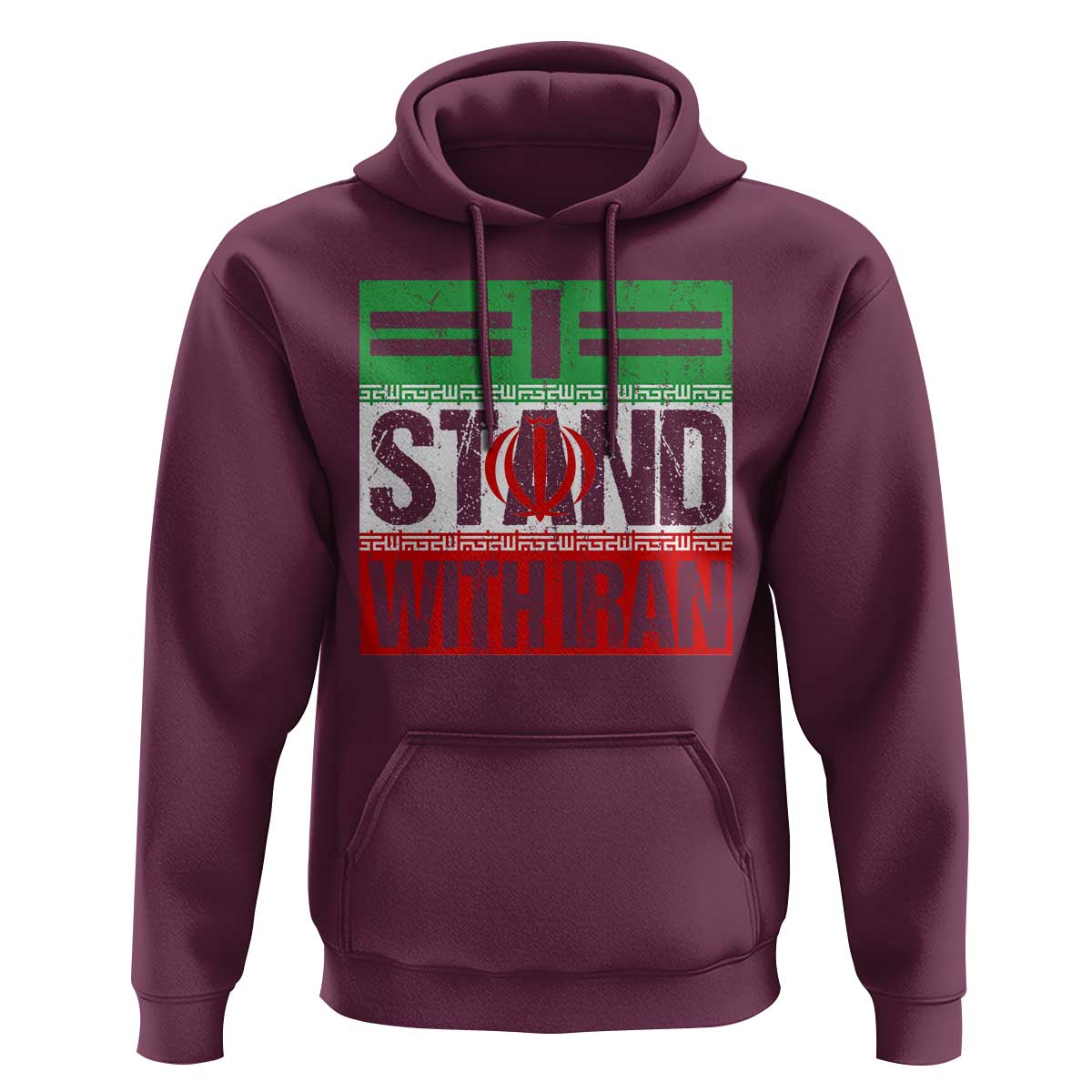 I Stand With Iran Hoodie Iranian People Freedom Protest