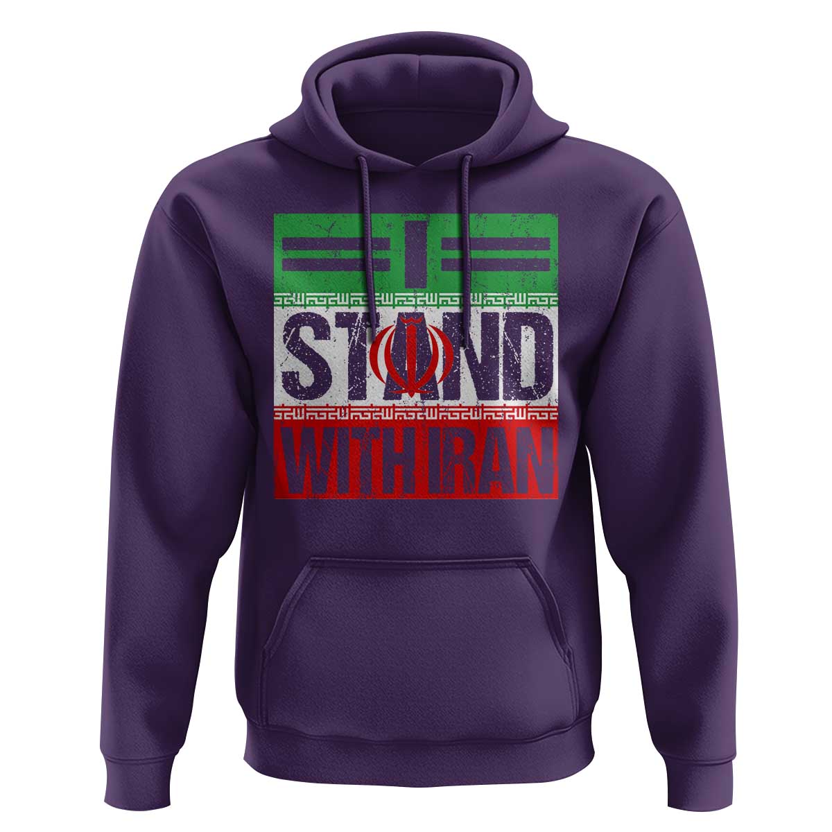 I Stand With Iran Hoodie Iranian People Freedom Protest