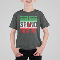 I Stand With Iran T Shirt For Kid Iranian People Freedom Protest