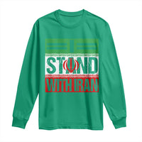 I Stand With Iran Long Sleeve Shirt Iranian People Freedom Protest