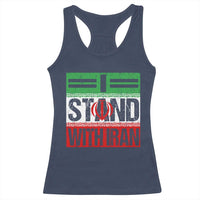 I Stand With Iran Racerback Tank Top Iranian People Freedom Protest