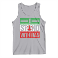 I Stand With Iran Tank Top Iranian People Freedom Protest
